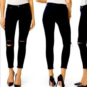 J Brand Cropped Skinny Jeans